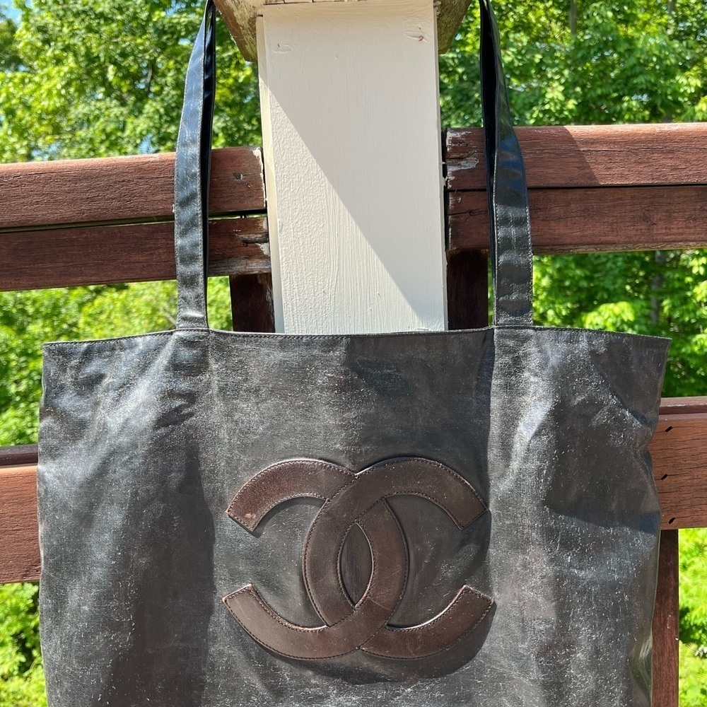 Chanel Shopper CC Tote Bag - Picture 10 of 12